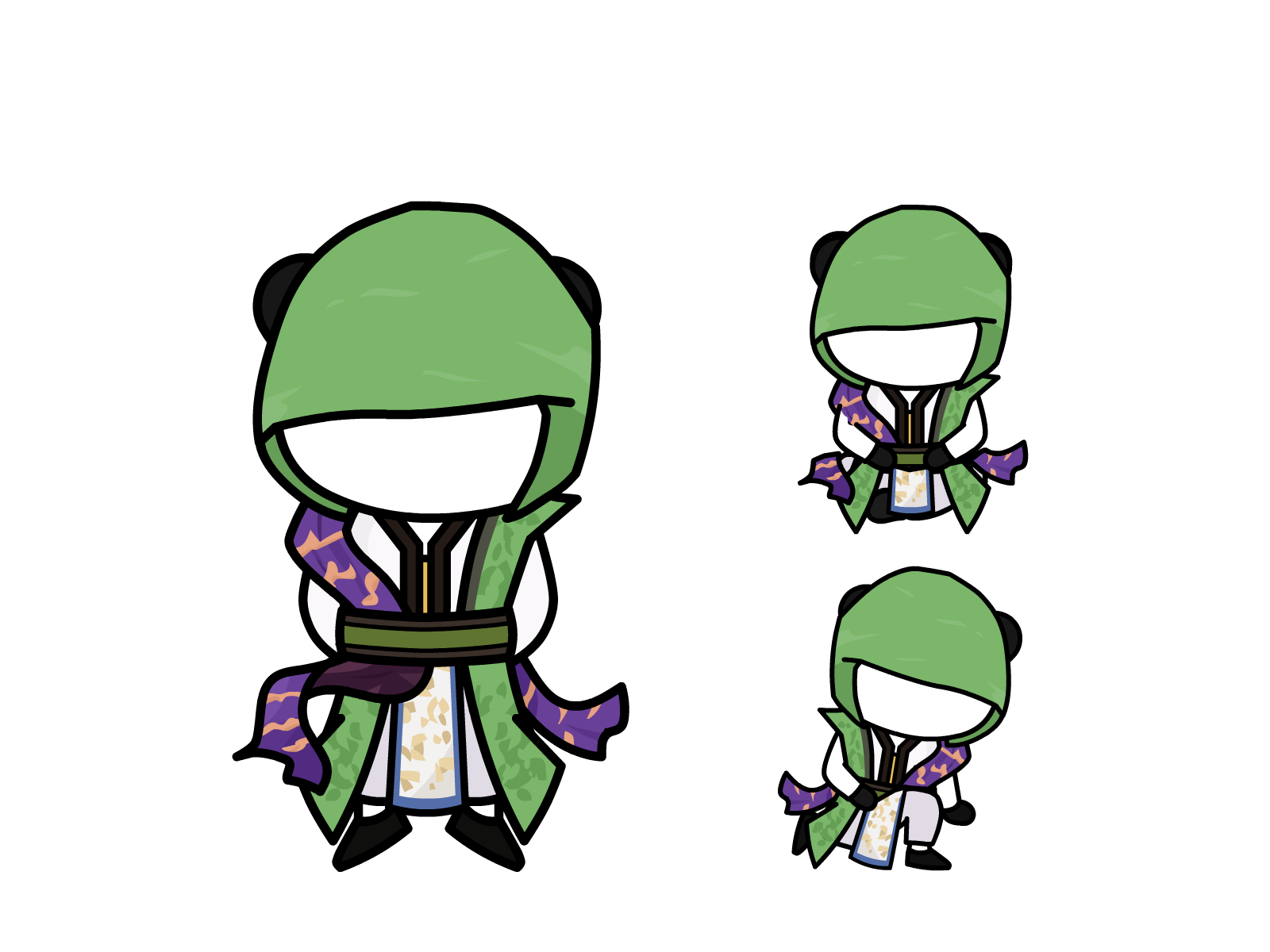 人物图-玄幻修仙-多动作-男9