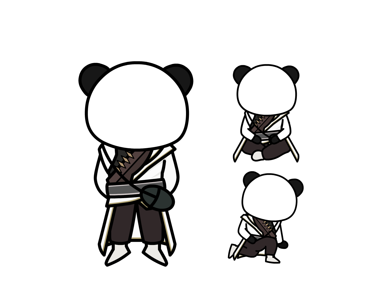 人物图-玄幻修仙-多动作-男8