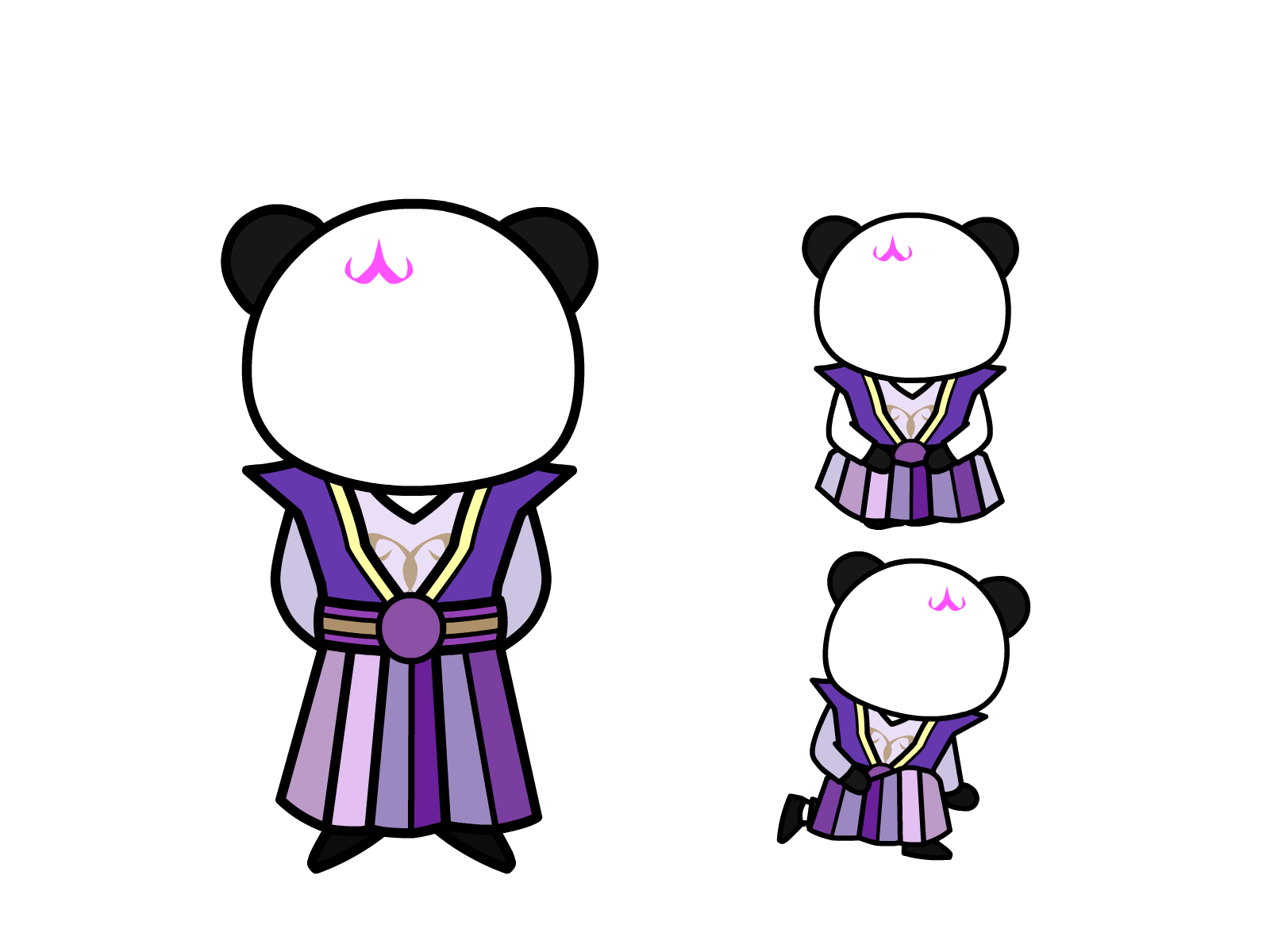 人物图-玄幻修仙-多动作-男2