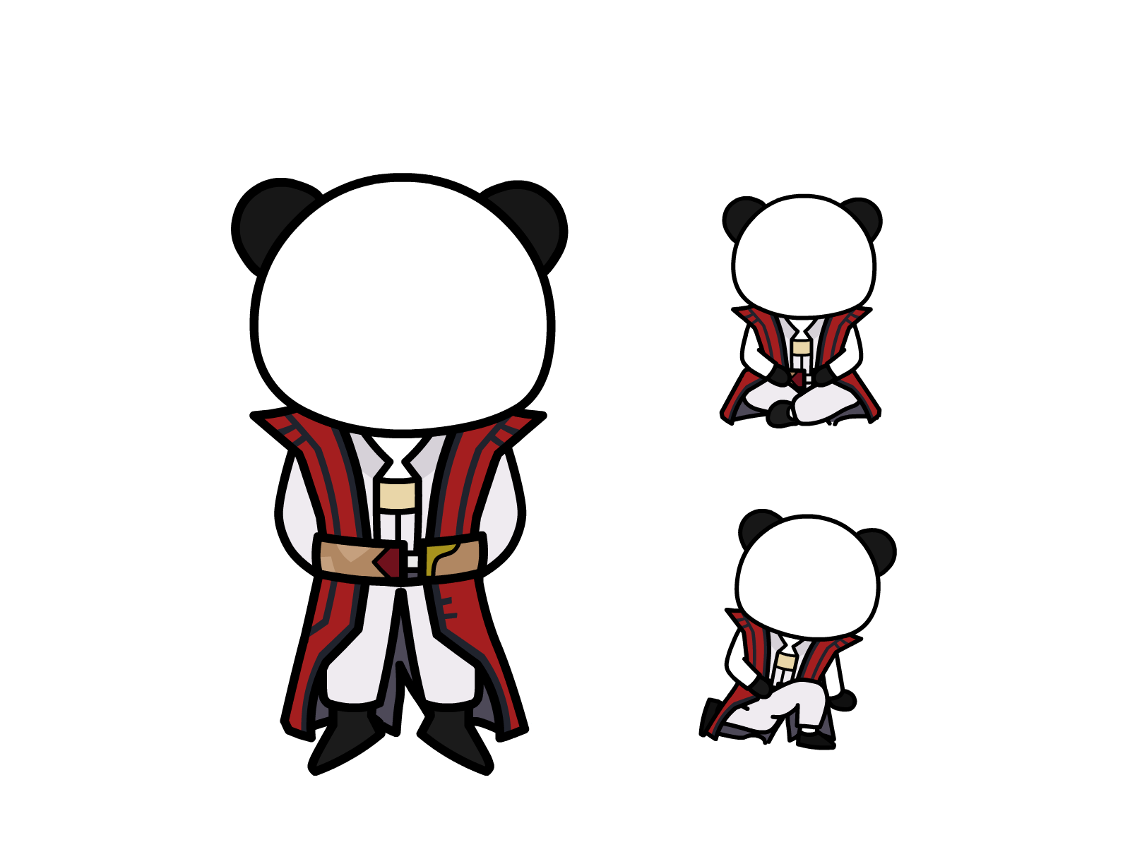 人物图-玄幻修仙-多动作-男6