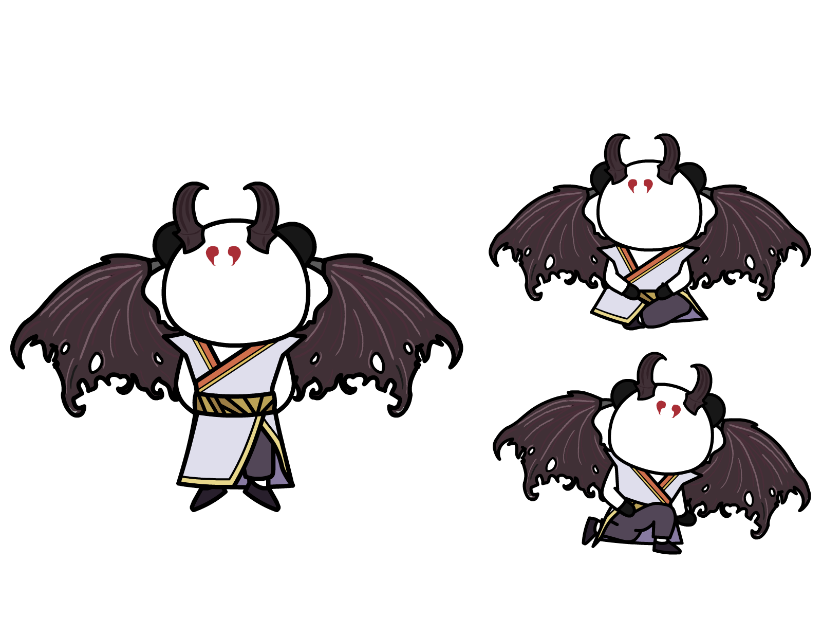 人物图-玄幻修仙-多动作-男4