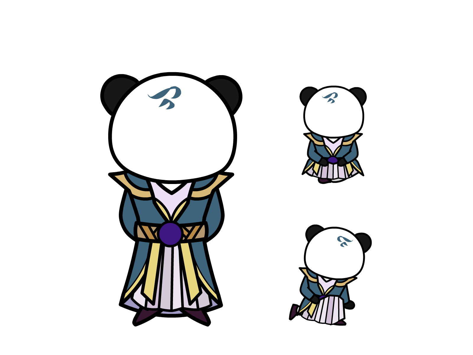 人物图-玄幻修仙-多动作-男8