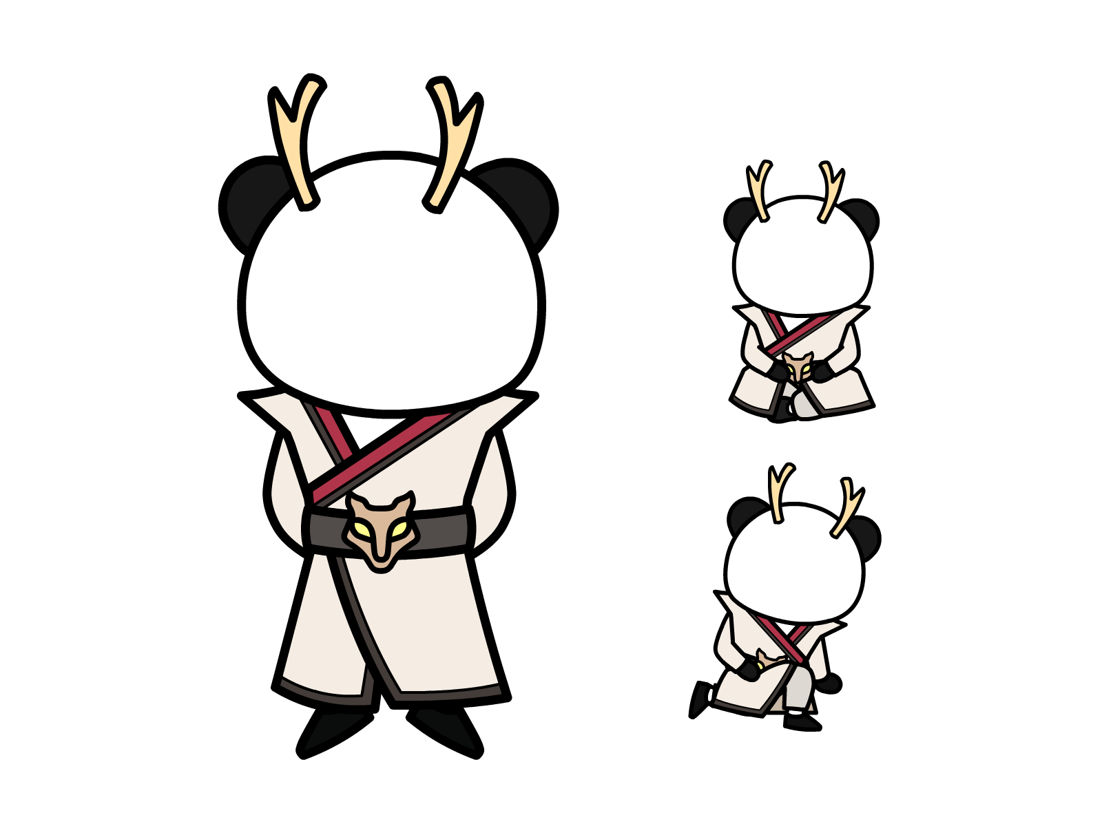 人物图-玄幻修仙-多动作-男4