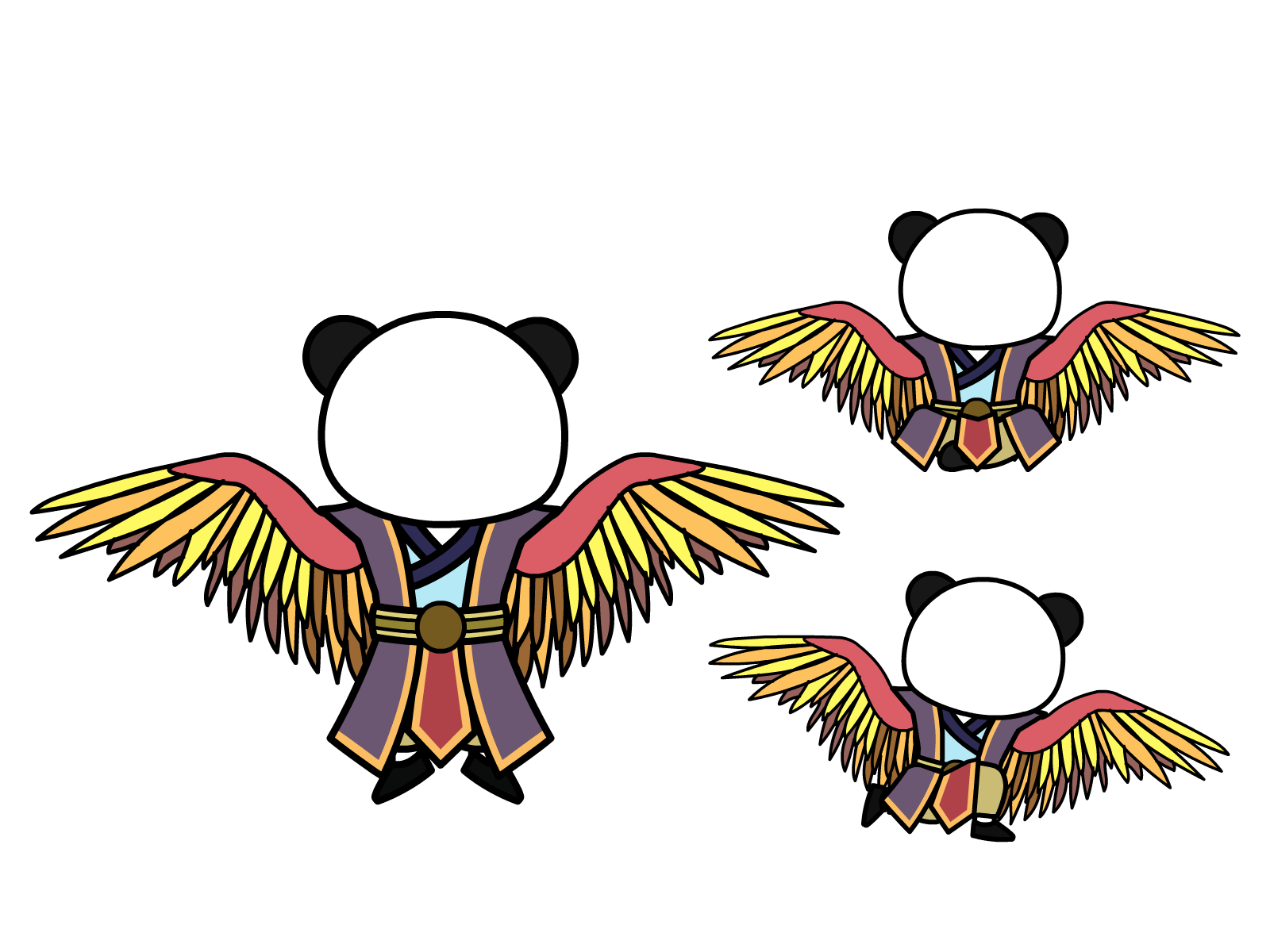 人物图-玄幻修仙-多动作-男9